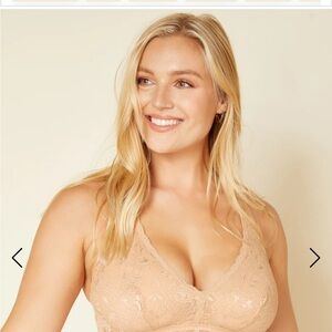 Never Say Never Curvy Racie Racerback Bralette XS